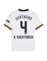 Borussia Dortmund Nico Schlotterbeck #4 Tredjedrakt 2024-25 Korte ermer